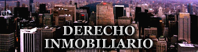 DERECHO INMOBILIARIO